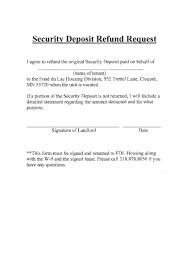 10 security deposit form pdf free to