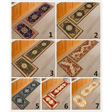 A great choice for almost any room within a home due to its warm, comforting, and quiet qualities. 2pcs Anti Slip Kitchen Rugs Carpet European Style Floor Mat Shopee Philippines