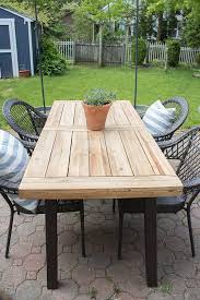 how to re wooden outdoor furniture