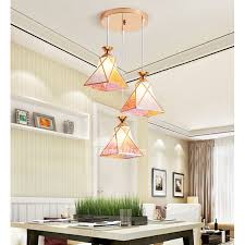 You can definitely buy some of these fancy flush mount chandelier for hotel, office. Geometry 3 Light Mini Pendant Pink Gold Creative Simple Kitchen Corridor Orb Fish Line Chandelier