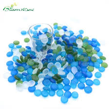 Multiple Color Vases Glass Gems Beads