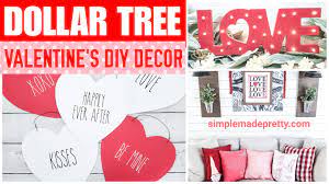 Dollar tree valentines gifts people actually want! 10 Valentine S Day Dollar Tree Diy Decor Simple Made Pretty 2021