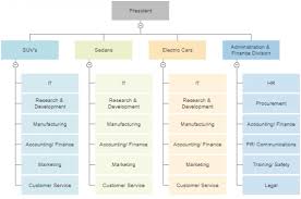 Organisational Structure Flow Chart Customer Support