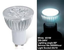 1w adjustable cool white led spot bulb