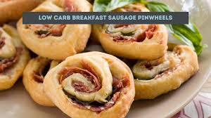 breakfast sausage pinwheels up late
