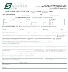 Business Credit Application Form Template 207329585026 Business