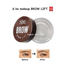 s he makeup brow lift brow wax