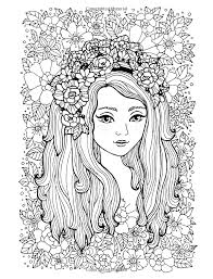 I really like creating my own coloring pages. Coloring Books For Girls Princess Unicorn Designs Advanced Coloring Pages For Tweens Older Kids Girls D Coloring Books Floral Stock Images Cool Artwork