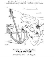 Sure enough, she did win the weekly contest, and her caption is printed underneath the cartoon by illustrator lars kenseth in the oct. New Yorker Cartoon Caption Contest 571 Between The Synapse