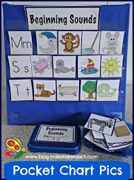Pocket Chart Pictures Prek Literacy Preschool Literacy