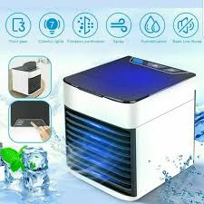 Can i filter out the salt? Central Air Conditioners Mini Air Conditioning Unit Cooling Fan Low Noise Cold Water Travel Home Cooler Home Improvement