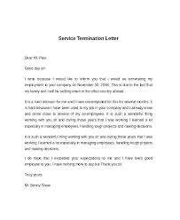 Sample Termination Letter Format Letter Sample Requesting An