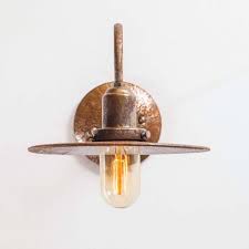 industrial wall sconce rustic farmhouse