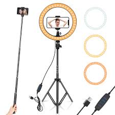 Ring Light 10 With Tripod Stand Phone Buy Online In Serbia At Desertcart