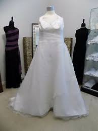 Details About Bonny Bridal Sz 18 Gown White Peach