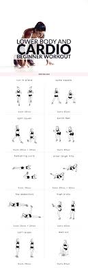 Lower Body Cardio Beginner Workout Routine