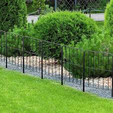 10 Ft L X 24 In H Square Metal Garden Fence Rustproof Wire Fencing Border Decorative 10 Pack Total