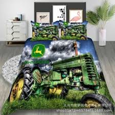 john deere tractor 3d printed bedding