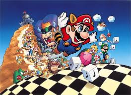 It was simple and beautiful. Hd Wallpaper Mario Super Mario Bros 3 Goomba Luigi Princess Peach Wallpaper Flare