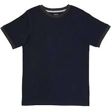 French Toast Boys Short Sleeve Ringer Crew Neck Tee Shirt Nwt Size 14 16 Navy Ebay