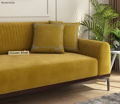 zef velvet sofa cushion set of 2