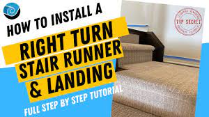 stair runner landing