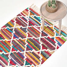 amsterdam handwoven cotton chindi kilim rug