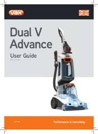 user manual vax dual v advance w87 dv