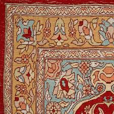 turkish woven silk hereke carpet