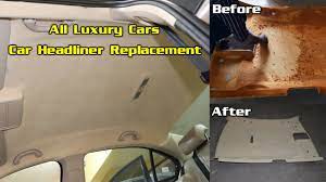 car roof upholstery repair