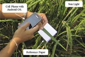 Android Based Rice Leaf Color Analyzer For Estimating The