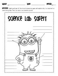 Science Safety Coloring Book Coloring Pages