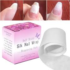 roll repair nail fibergl silk uv gel