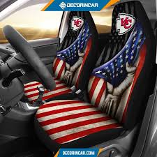 Kansas City Chiefs Car Seat Covers