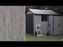 Can Keter sheds be painted?