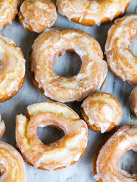 old fashioned sour cream donuts with