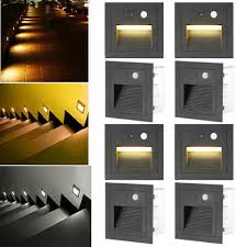 3w Led Recessed Wall Light Outdoor Step