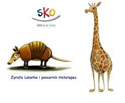 Żyrafa Lokatka i pancernik Hatetepes podpowiadają jak przygotować się do  testu wiedzowego SKO - Szkolne Blogi