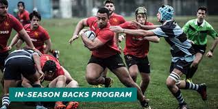 in season rugby training program backs