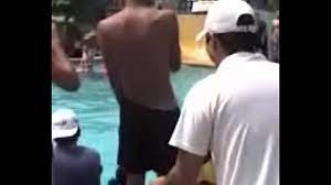 Pantsed sexy guy at public Pool in front of 100s. - XVIDEOS.COM