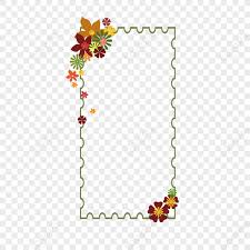 flower border frame flower frame