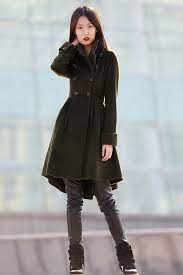 Green Coat Winter Coats For Women