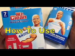 Mr Clean Magic Erasers How To Use