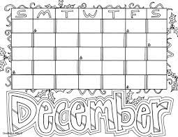 december coloring pages doodle art alley
