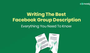 writing best facebook group description