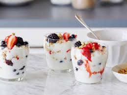 yogurt and fruit parfaits recipe