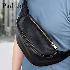 Unfollow men pouch bag to stop getting updates on your ebay feed. Padieoe Waist Bag Men Belt Bags Leather Pouch Mens Fanny Pack Fashion Luxury Waterproof Luxurious Waist Packs Aliexpress