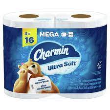 Charmin Ultra Soft Toilet Paper 4 Mega
