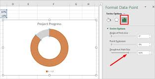 how to create a progress bar in excel