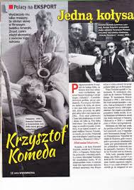 Открыть страницу «krzysztof komeda» на facebook. Krzysztof Komeda Photos News And Videos Trivia And Quotes Famousfix